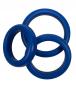 Preview: Blue Mate Cockring Set 3er