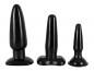 Preview: Set "Liquorice Dip" Buttplugs