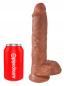Preview: King Cock 10 inch Balls Tan