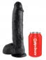 Preview: King Cock 10 inch Balls Black