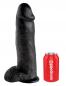 Mobile Preview: King Cock 12 inch Balls Black
