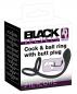 Preview: Black Velvets Cock & Ball Ring + Plug