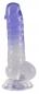 Preview: Crystal Clear Dildo with balls