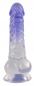 Preview: Crystal Clear Dildo with balls