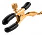 Preview: FFS Gold Chain Nipple Clamps