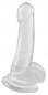 Preview: BRW 8 Suction Cup Dong Clear