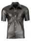 Preview: Lederimitat Herren Hemd 2XL