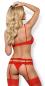Preview: BH, Strapsgurt mit Riostring in rot rs