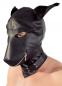 Preview: Lederimitat Dog Mask S-L