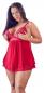 Preview: Rotes Spitzen Babydoll 2