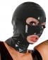 Preview: Latex Kopfmaske schwarz