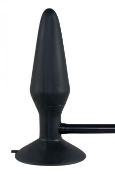 True Black inflatable Analplug