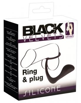 Black Velvets Ring & Plug