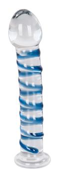 Arts Clair Bleu Glasdildo