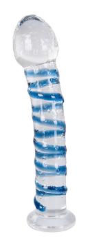 Arts Clair Bleu Glasdildo