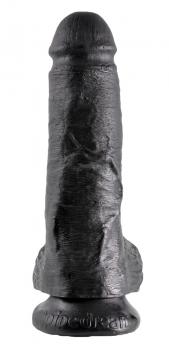 King Cock 8 Cock w balls dark
