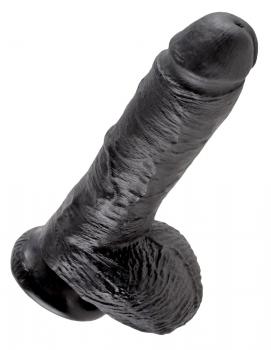 King Cock 8 Cock w balls dark