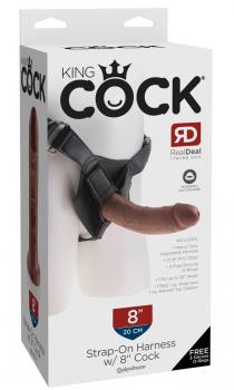 Strap-on with 8 Inch