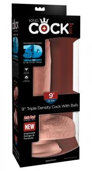 9" Triple Density Cock with Balls