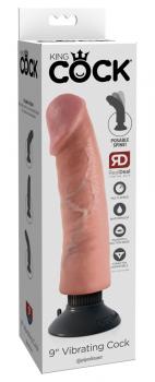 9" Vibrating Cock