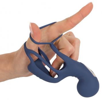 Vibrating Cock Sleeve with bal