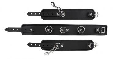 Leder Hals- und Handfessel