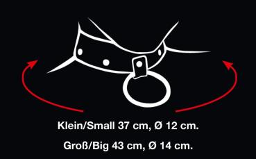 Metall Halsfessel Ø 14 cm