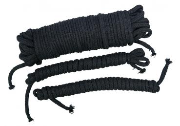 Bondage Seile schwarz