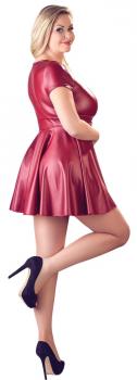 Minikleid mit Zierschnalle und Gürtel 2