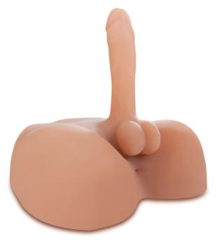 Torso Masturbator mit Dildo