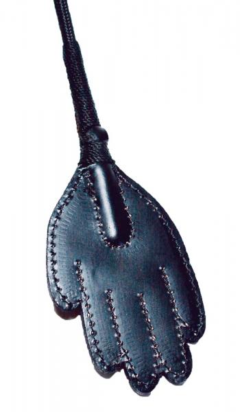 Leder Gerte schwarz