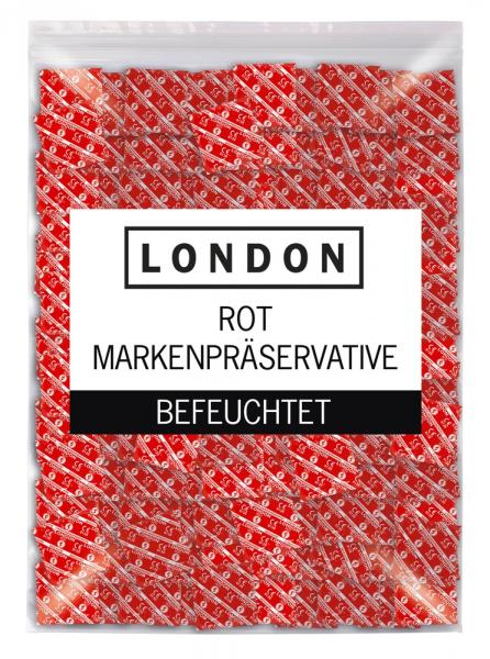 London Rot Beutel London Rot Beutel