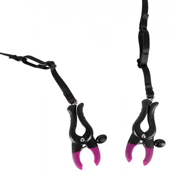BK pearl string&silicone clamp BK pearl string&silicone clamp