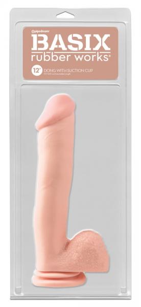 12" Dong with Suction Cup