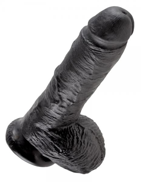 King Cock 8 Cock w balls dark