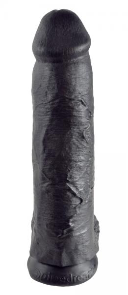 King Cock 12 inch Balls Black