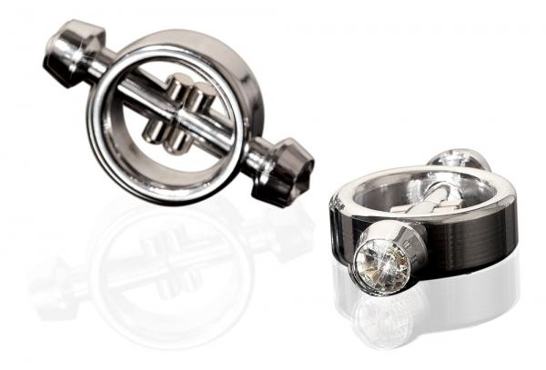 Magnetic Nipple Clamps Silver Magnetic Nipple Clamps Silver