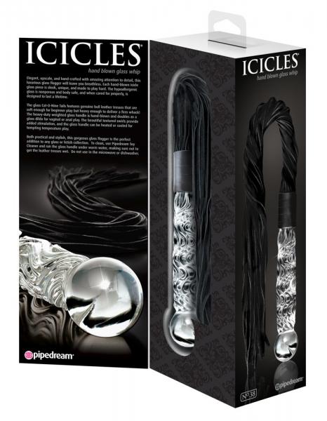 Icicles No. 38 Clear/Blue Icicles No. 38 Clear/Blue