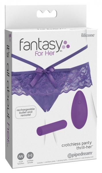 Crotchless Petite Panty Thrill-Her