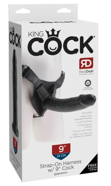 Strap-on Harness with 9 Inch Cock Strap-on Harness with 9 Inch Cock