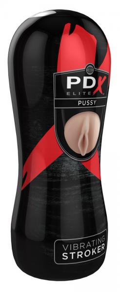 PDX Elite Vibrating Pussy Stro PDX Elite Vibrating Pussy Stro