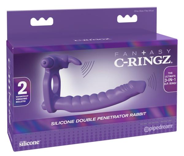 Silicone Double Penetrator Rabbit Silicone Double Penetrator Rabbit