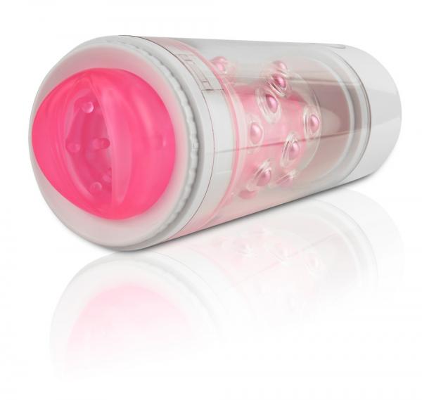 PET Roto-Bator Pussy White/Pin PET Roto-Bator Pussy White/Pin
