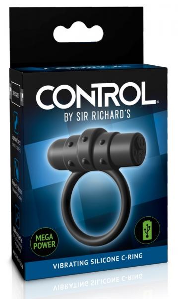 Vibrating Silicone C-Ring