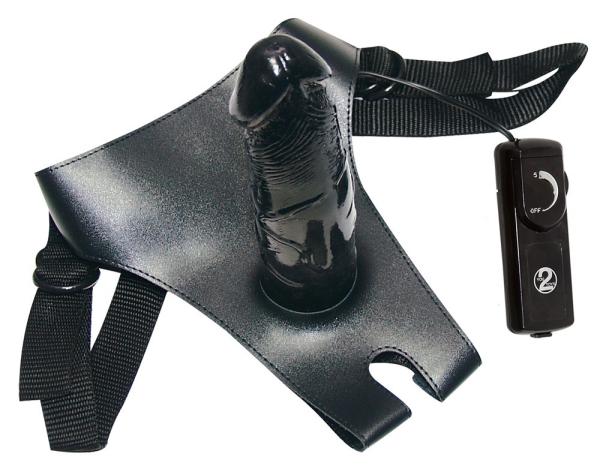 Queeny Love "Black Strap-On"