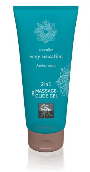 Massage & Glide Gel 2in1 Amber Scent Massage & Glide Gel 2in1 Amber Scent