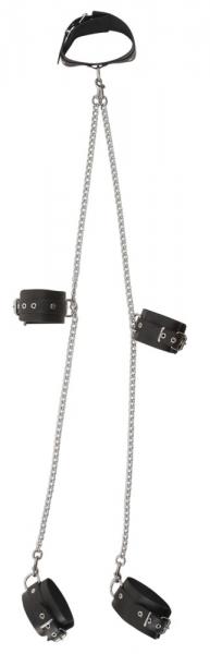 Leder All-Over-Fessel