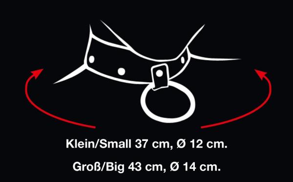 Metall Halsfessel Ø 14 cm