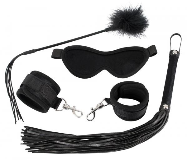 Fetish Kit Samt schwarz