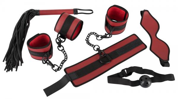 Fesselset rot/schwarz
